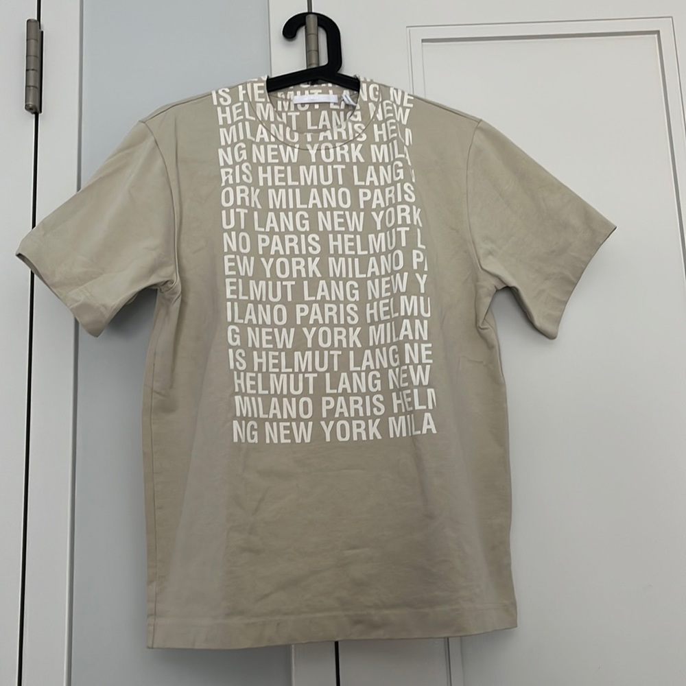 Helmut lang men T-shirt, size XS